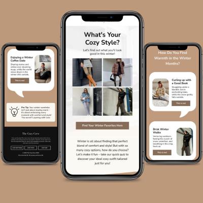 I will design editable canva brevo figma klaviyo mailchimp email newsletter template