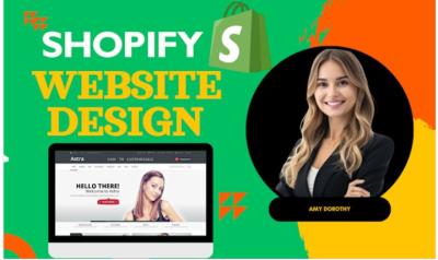 build shopify website create shopify website design shopify dropshipping store