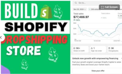 build shopify store design dropshipping store redesign shopify website design