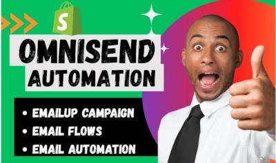 setup omnisend email marketing omnisend automation shopify email marketing flow
