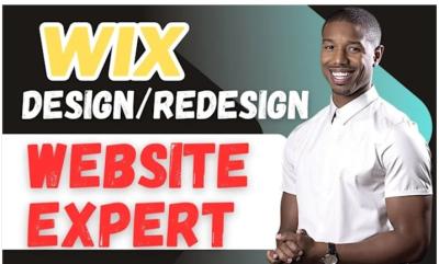 design wix website fix wix website redesign wix revamp wix update wix website