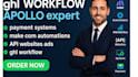 I will make COM Automations GHL Workflow Apollo API Websites Ads, Payment Systems
