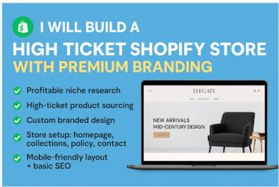 I will do Shopify High Ticket Dropshipping Product Research for Ecommerce WordPress