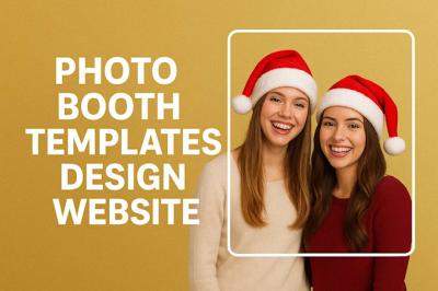 I Will Design Create Photo Booth Templates, Strip 360 Overlay, Design Filters & Website