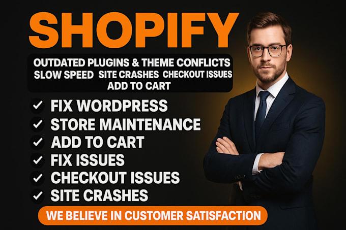 I Will Fix E-commerce Checkout Errors, Speed Issues, and Layout Bugs Professionally