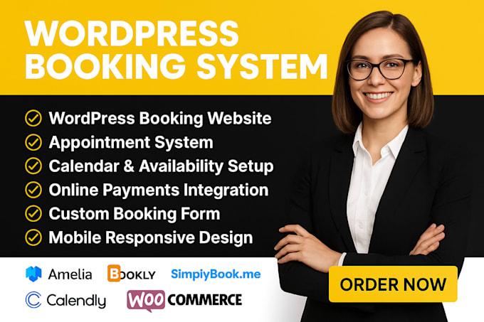 I Will Build a Responsive Nonprofit Website with Booking, Calendar, and Payment System