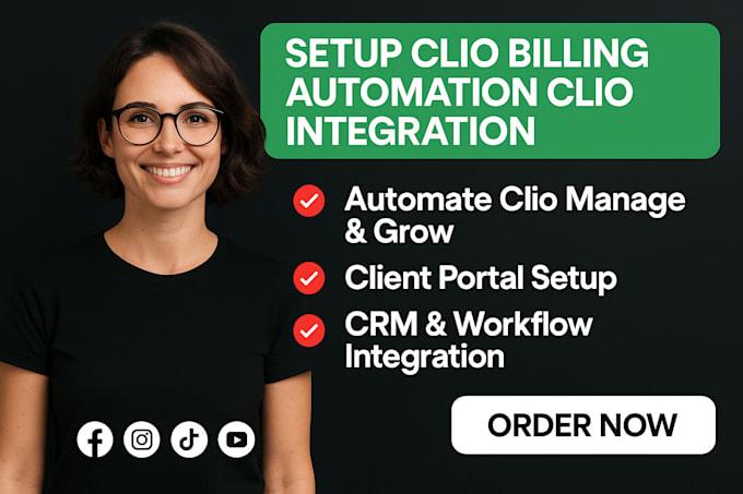I will setup Clio Billing Automation & Clio Integration for Lawmatic Practice