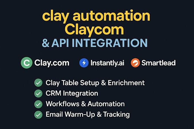 I will setup Clay Automation, Claycom Leads, DMARC, Yotpo, SMS, and Zoho CRM Setup