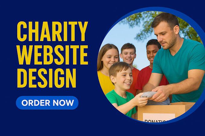 I Will Revamp & Build Non-Profit NGO Donation WordPress Website & Wix 501(c)(3) Charity
