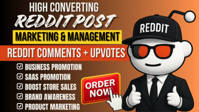 I will manage Reddit post comments to boost business and eCommerce product sales