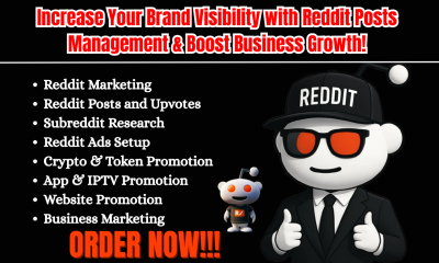 I will manage Reddit post comments to boost product sales for AI SaaS websites and promote your brand