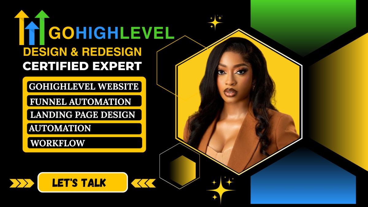 I will be your GoHighLevel Expert for Website, Landing Page, and Sales Funnel Creation