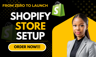 I will setup and design Shopify dropshipping store, Shopify website