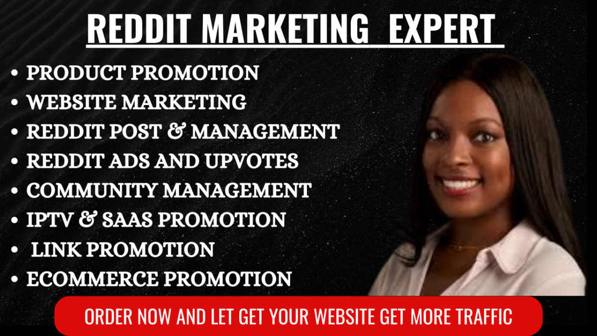 I will do reddit post management for business website AI app link blog product SaaS