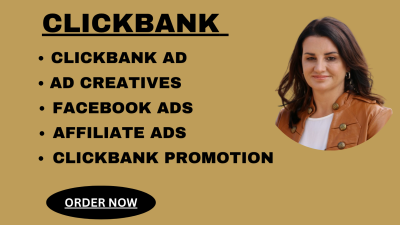 I will create ClickBank ad creatives that stop scrolls and drive clicks