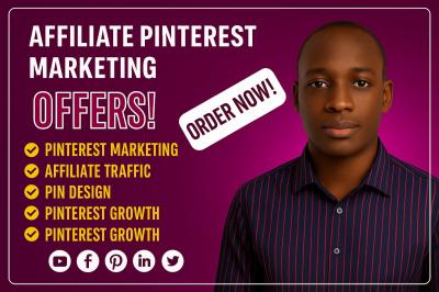 I Will Grow Your Affiliate Sales with Powerful Pinterest Marketing