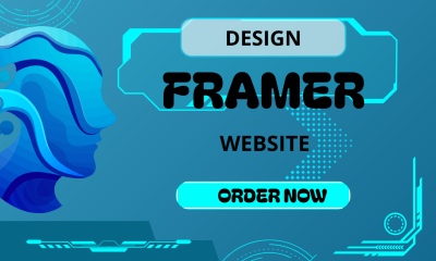 I Will Build Responsive Framer Website, Landing Page, and Redesign Figma to Framer