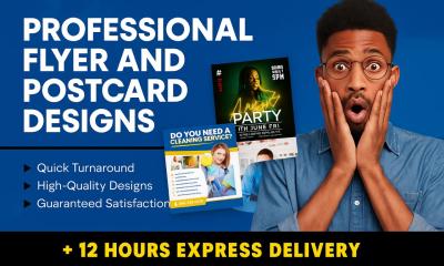 I will design custom motivation flyer, Etsy flyer, deck flyer, event flyer design