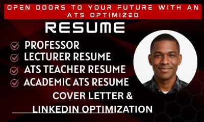 I Will Craft a Professional ATS-Optimized Resume for Teachers and Teaching Career
