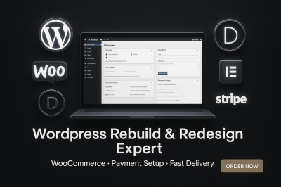 I will urgently troubleshoot, fix WordPress website, WordPress bug fix, WooCommerce fix