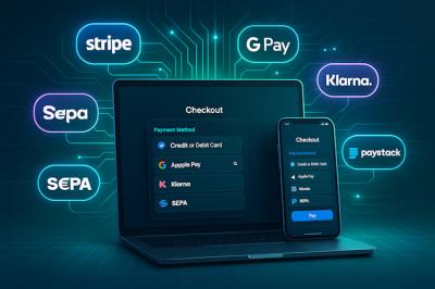 I will integrate Stripe, Google Pay, Apple Pay, Klarna, SEPA, Paystack Payment Gateways
