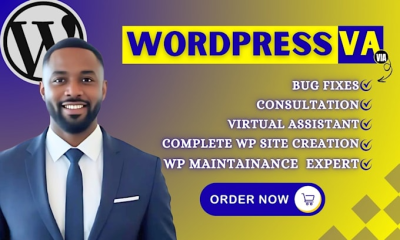 I will be your dedicated WordPress virtual assistant, providing support, fixes