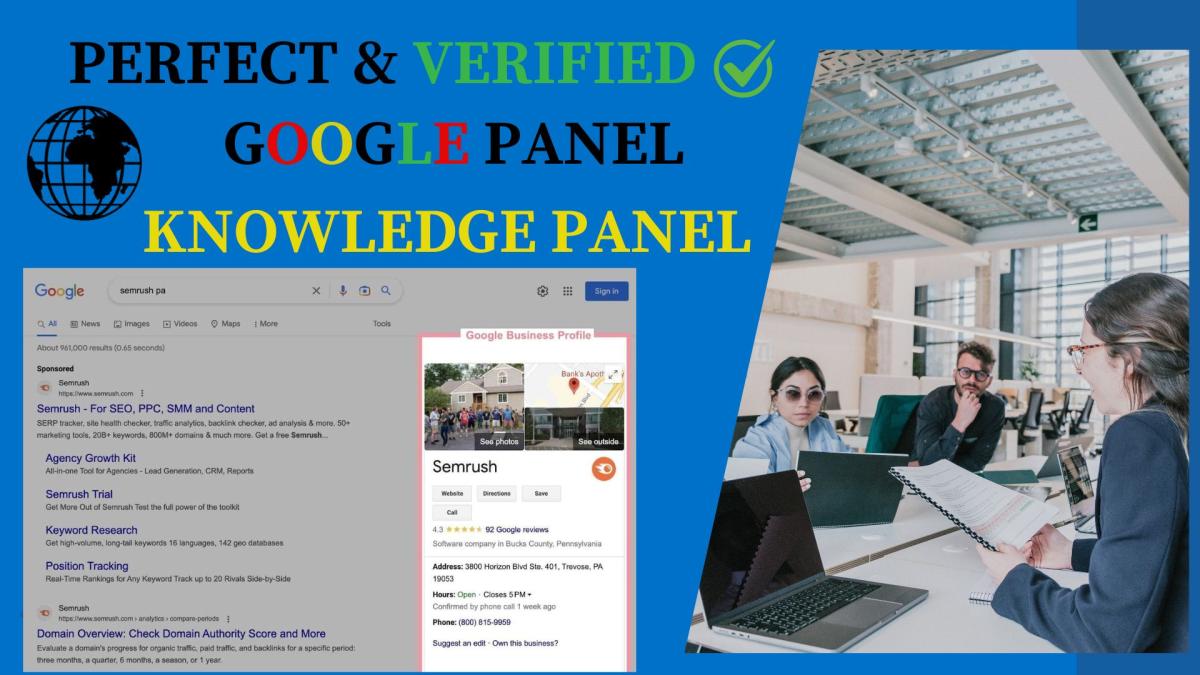 I will build perfect Google Knowledge Panel or Knowledge Graph for Business Verified