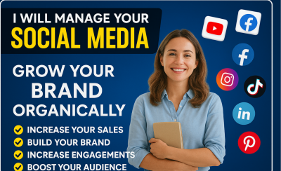 I will be your social media FB IG content creator, video editor, and marketing manager