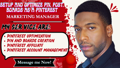 I will effectively setup Pinterest, optimize pins, posts, and boards for passive income