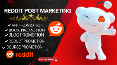 I will do Reddit post upvote for iOS ebook online course AI app tools page SaaS product