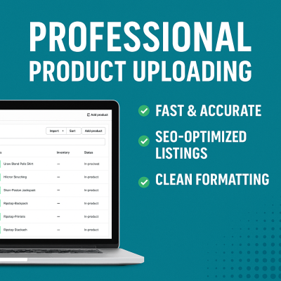 I will upload Shopify products with SEO optimization fast, accurate