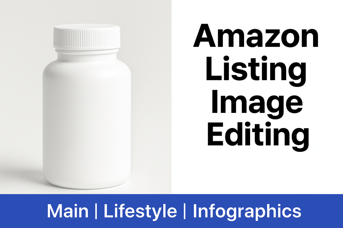 I will edit Amazon listing images and product photo edit for Amazon listing pictures