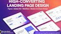 I Will Design High Converting SaaS Landing Page That Fixes Low Conversions and Poor UX