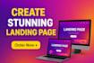 I Will Design High Impact, SEO Optimized Canva Landing Pages for Better Conversions