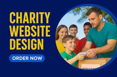 I Will Revamp and Build Non-Profit NGO Donation WordPress Website & Wix 501(c)(3) Charity