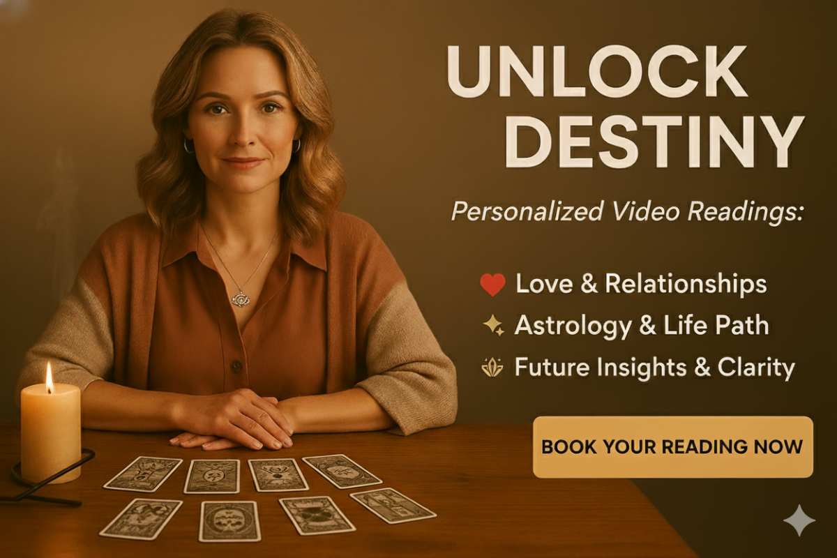 I will do personal tarot card reading, love psychic reading astrology on video