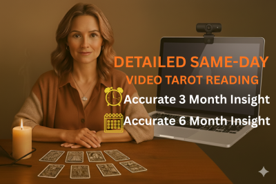 I will do detailed same day video tarot reading accurate 3 month and 6 month insight