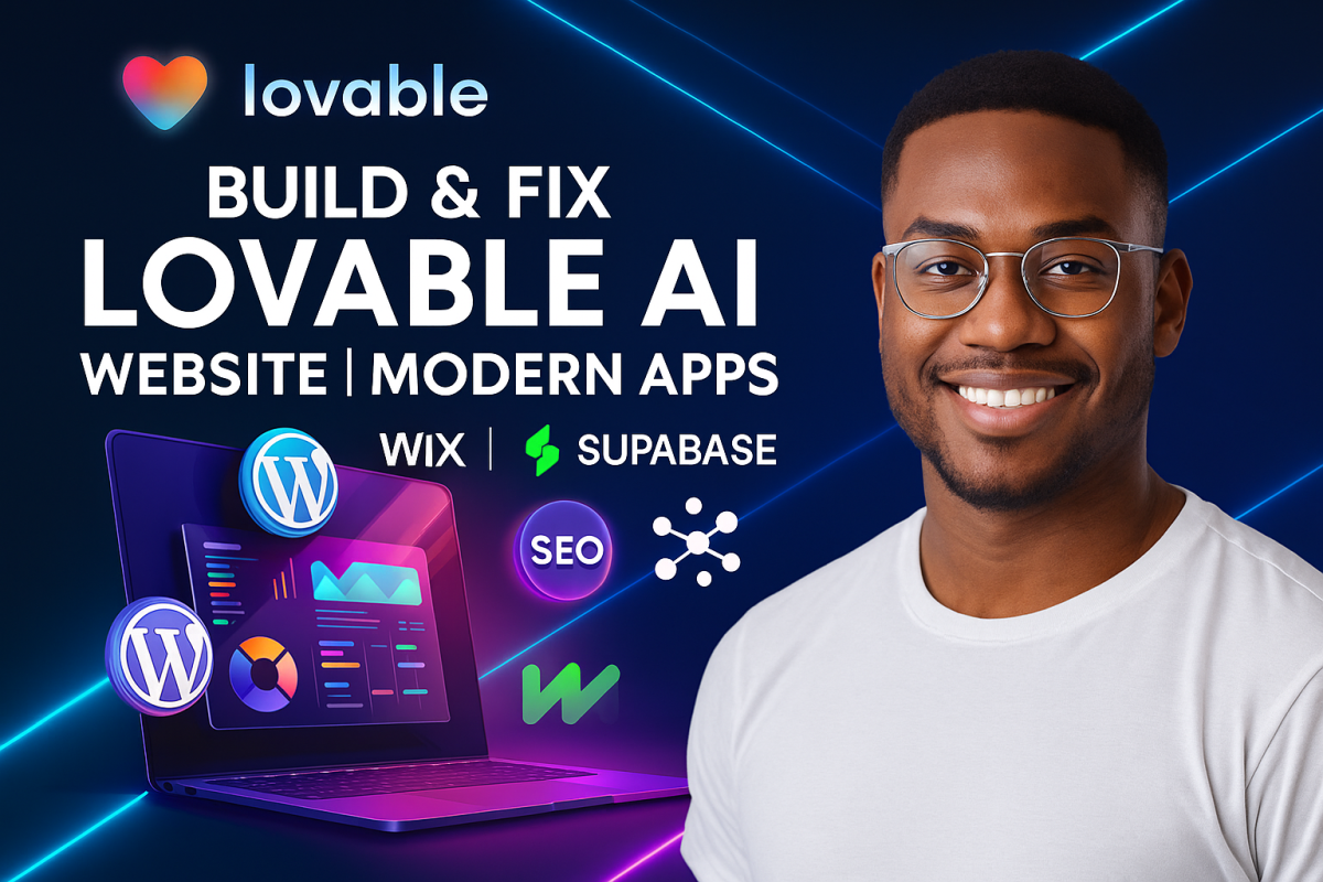 Create, Fix, Lovable AI Website Fast | Modern Lovable Website & App | Lovable Dev AI