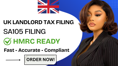 I will file and prepare your UK landlord tax return SA105 for HMRC