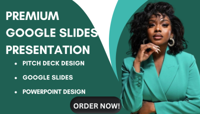 I will design pitch deck PowerPoint Canva presentation slides