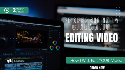 I will professionally edit cinematic YouTube, corporate event video