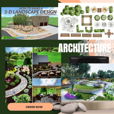 I Will Do 2D Site Plan, Floor Plan & 3D Landscape Design in AutoCAD