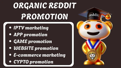 Do Reddit Post Management for Ecommerce, AI Website, IPTV Business, Crypto, Game