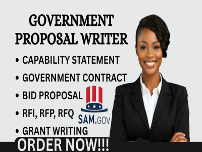 I Will Write and Secure Government Contract, Grant, Business Plan, Bid Proposal Winning