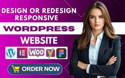 Build and Redesign Your Professional WordPress Website