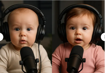 I will create viral AI baby video podcast | AI baby talking podcast | You look like a baby