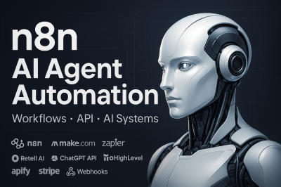 I will build n8n AI agent, n8n automation, n8n API integration & meta workflow automation