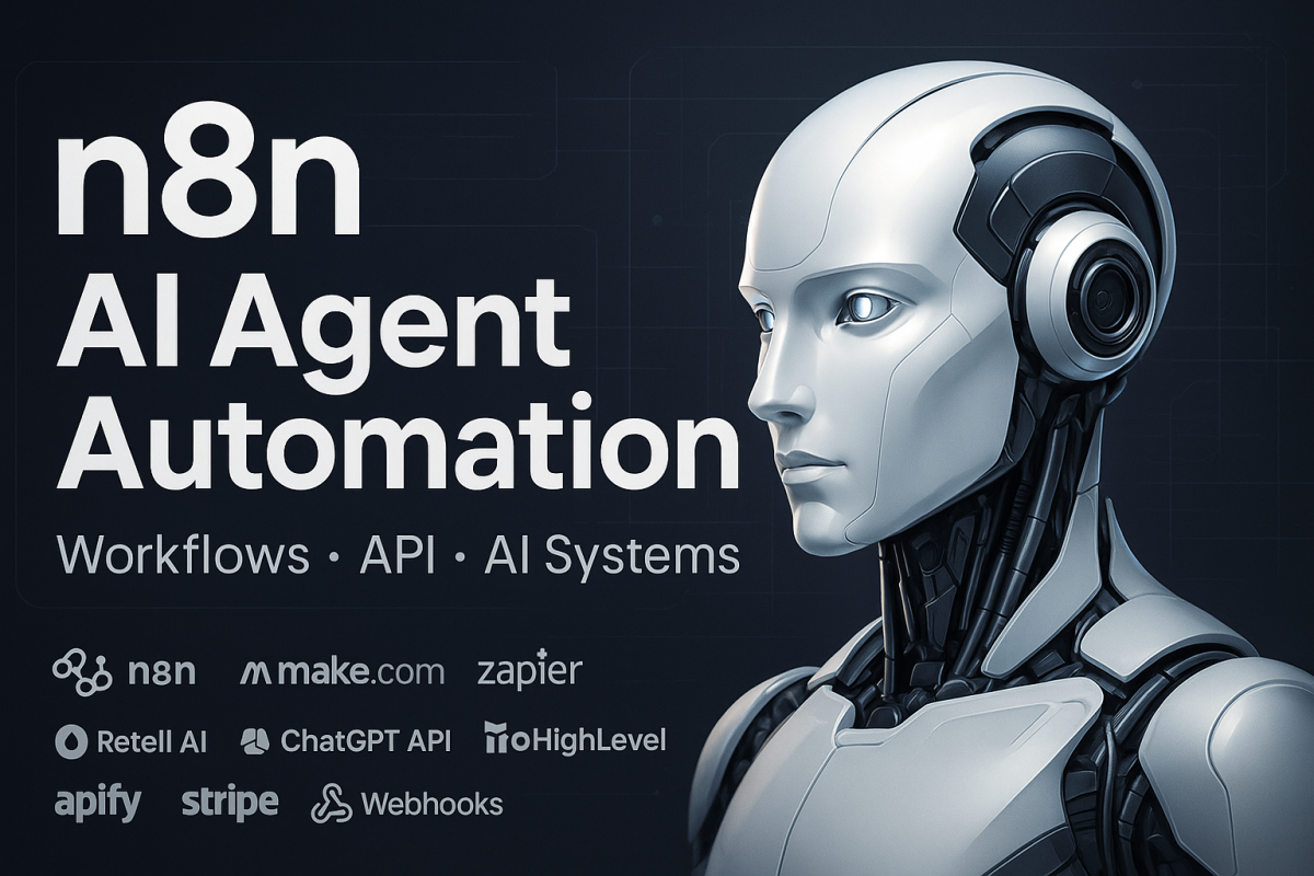 I will build n8n AI agent, n8n automation, n8n API integration & meta workflow automation