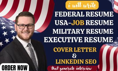 Federal Resume & USAJOBS Expert | Military Transition & Executive Resume Writer