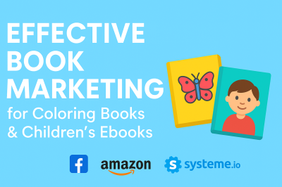 I will professionally market your children ebook and coloring book for more sales